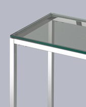 Консоль ТАУН 115*30 серебро