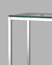 Консоль ТАУН 115*30 серебро