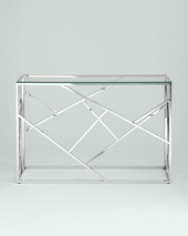 Консоль АРТ ДЕКО 115*30 серебро